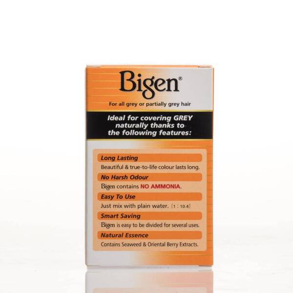 Tintura per capelli in polvere permanente Bigen - Castano medio intenso