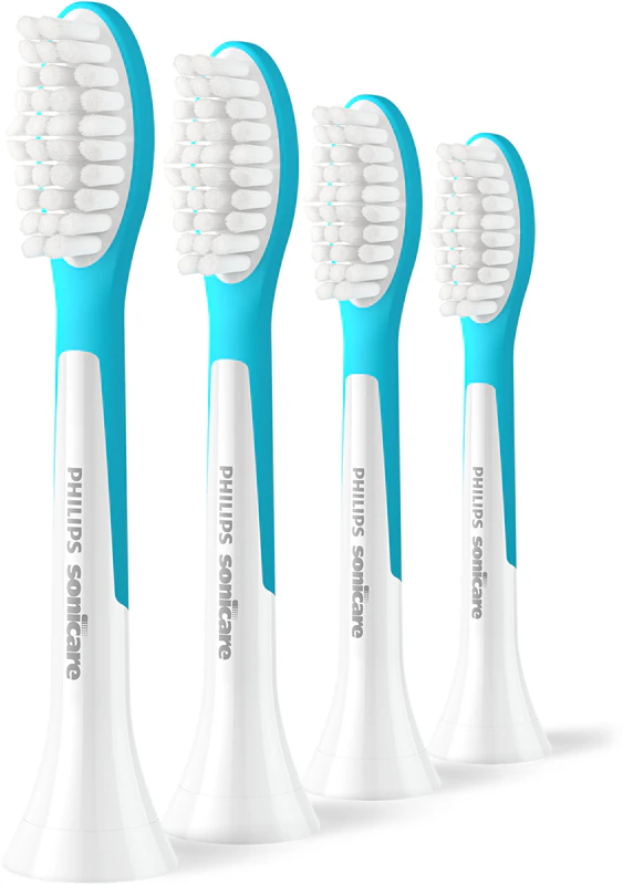 Cabeças de substituição para escova de dentes Philips Sonicare For Kids 7+ Standard HX6044/90 para crianças