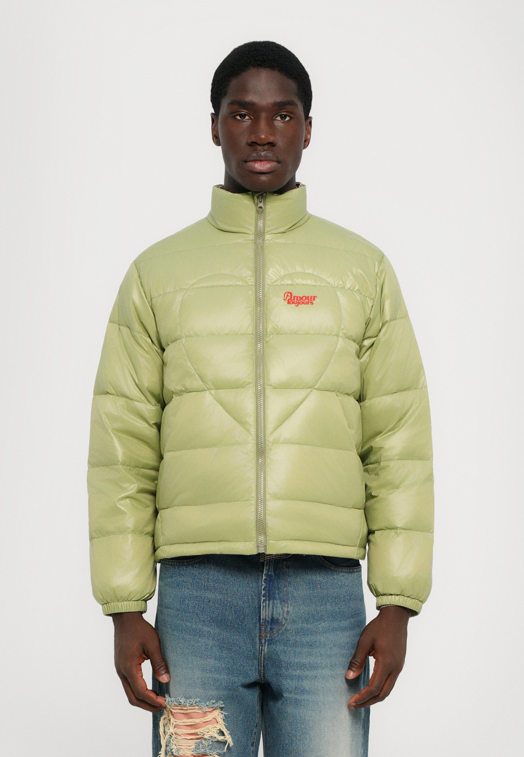 Carne Bollente LOVEPUFFER UNISEX - Donsjack - light khaki