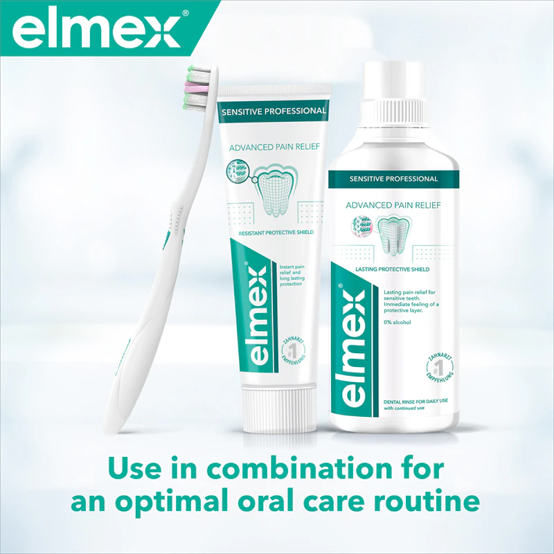 Escova de dentes Elmex Sensitive Expert Precision ultra macia