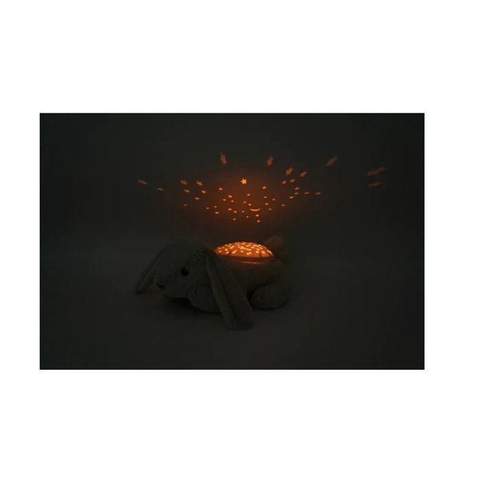 Twilight Buddies® Nightlight - Rabbit - Beige - CLOUD B - Unisex Baby - Projects a starry sky - From birth
