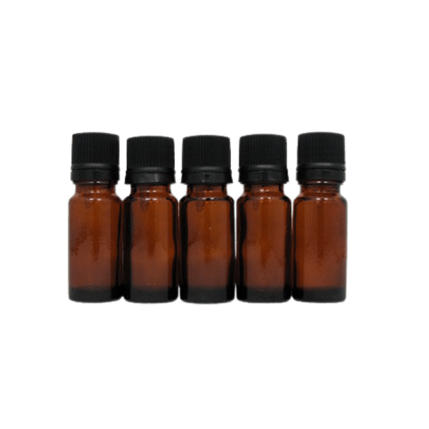 Flacons DIN18 codigouttes 10 ml (lot de 5)