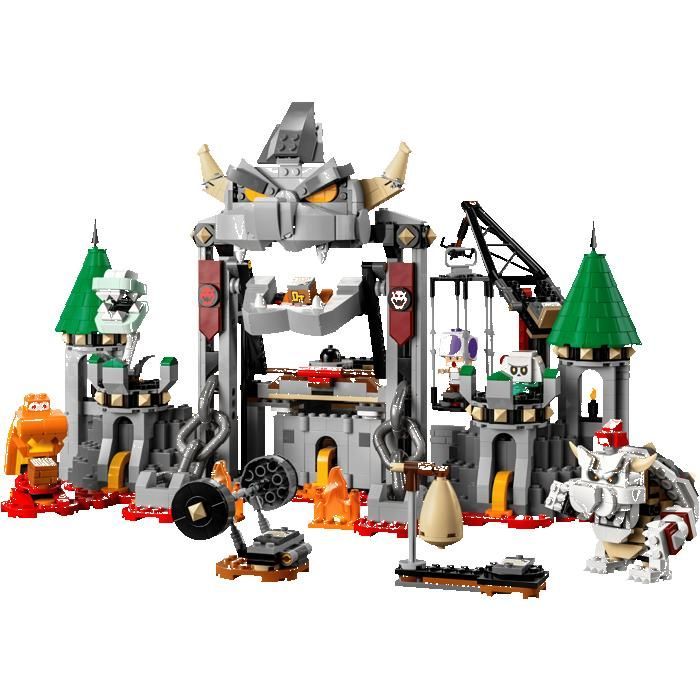 LEGO Super Mario 71423 Bowser's Kasteel Gevecht Uitbreidingsset Cadeaus Speelgoed Verzamelobjecten 8+