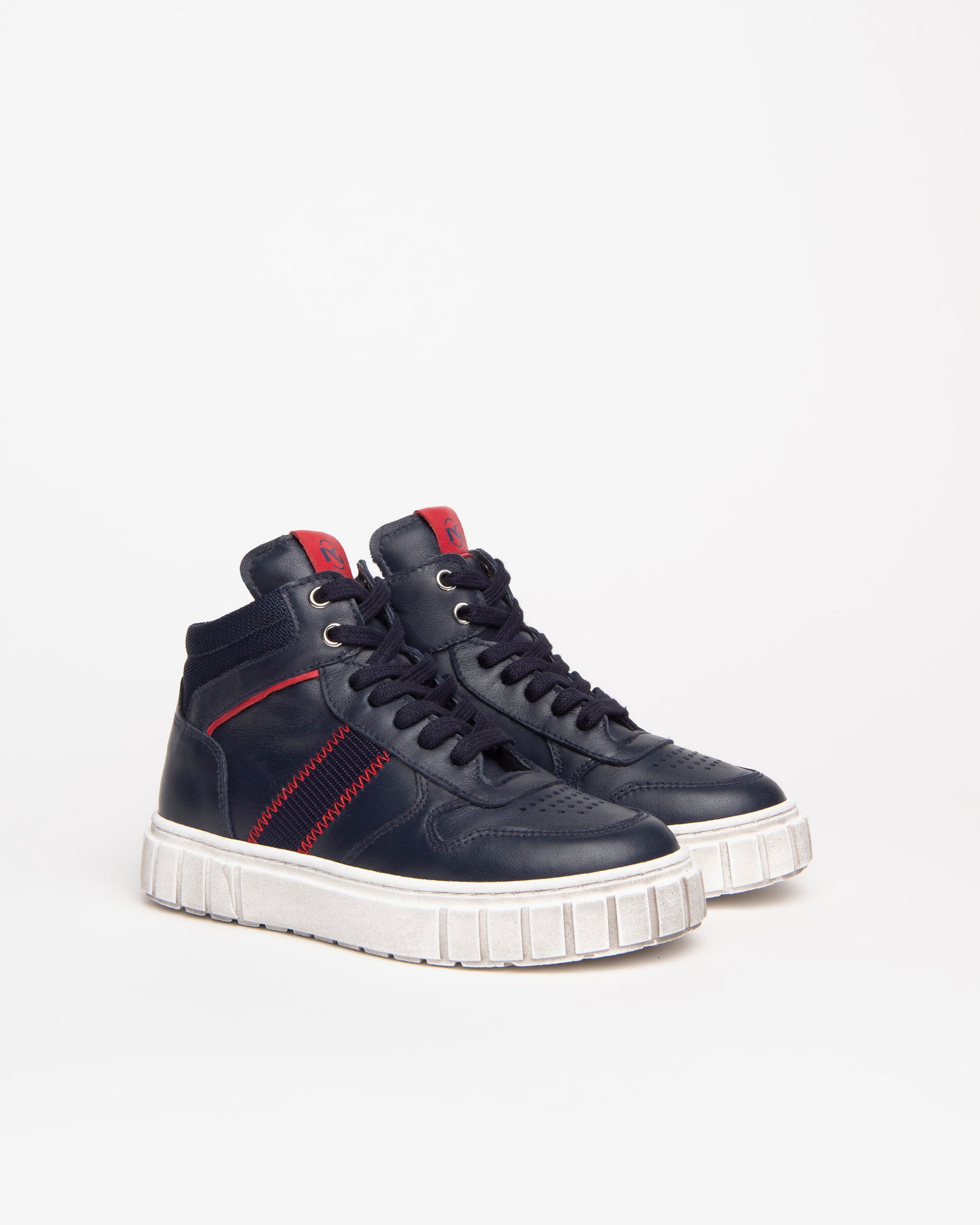 Baskets en cuir pour adolescents