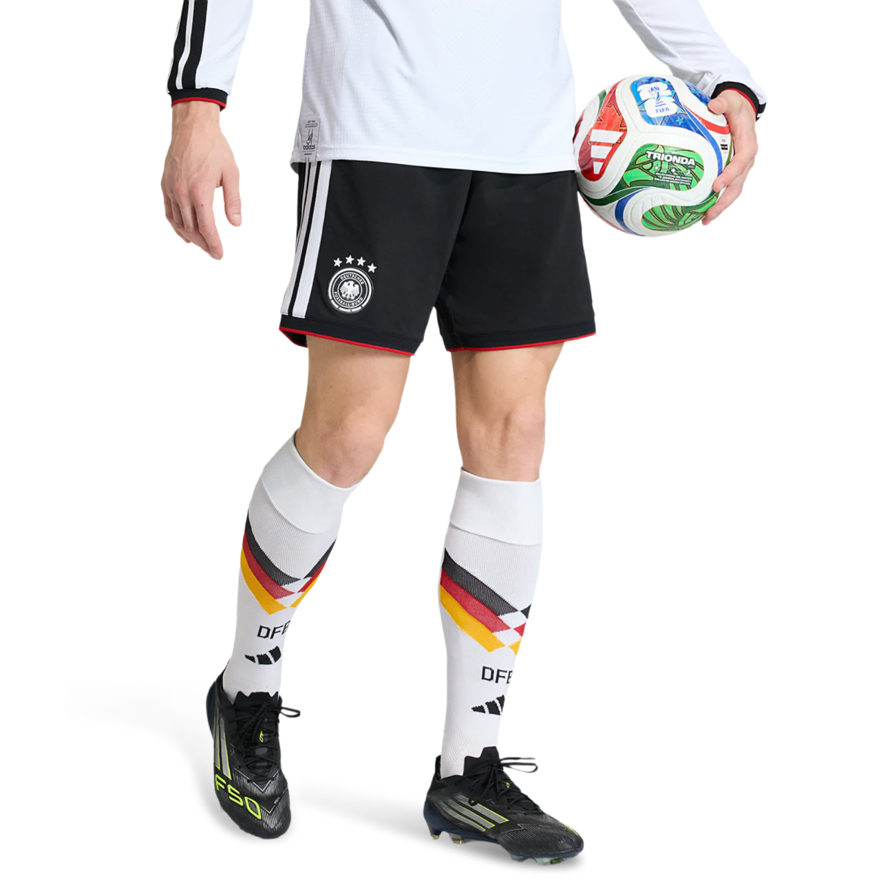 adidas Tyskland 26 Hemma Replica Shorts