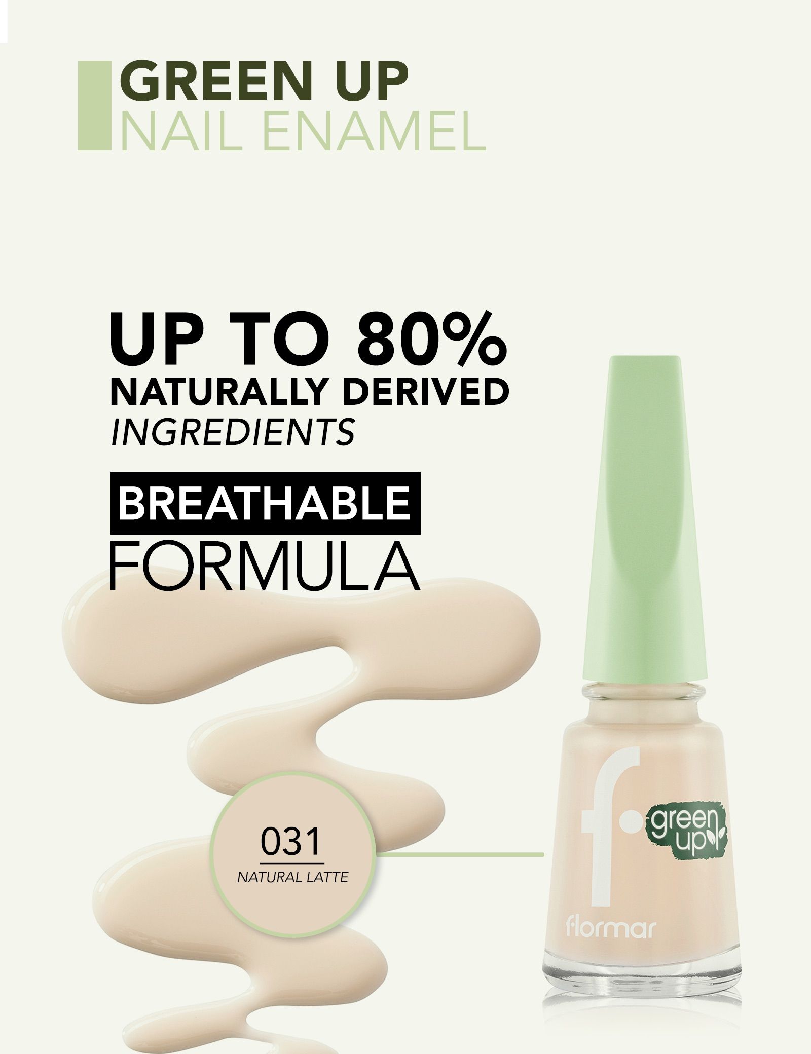 Green Up Nail Enamel lak za nokte Lakovi za nokte