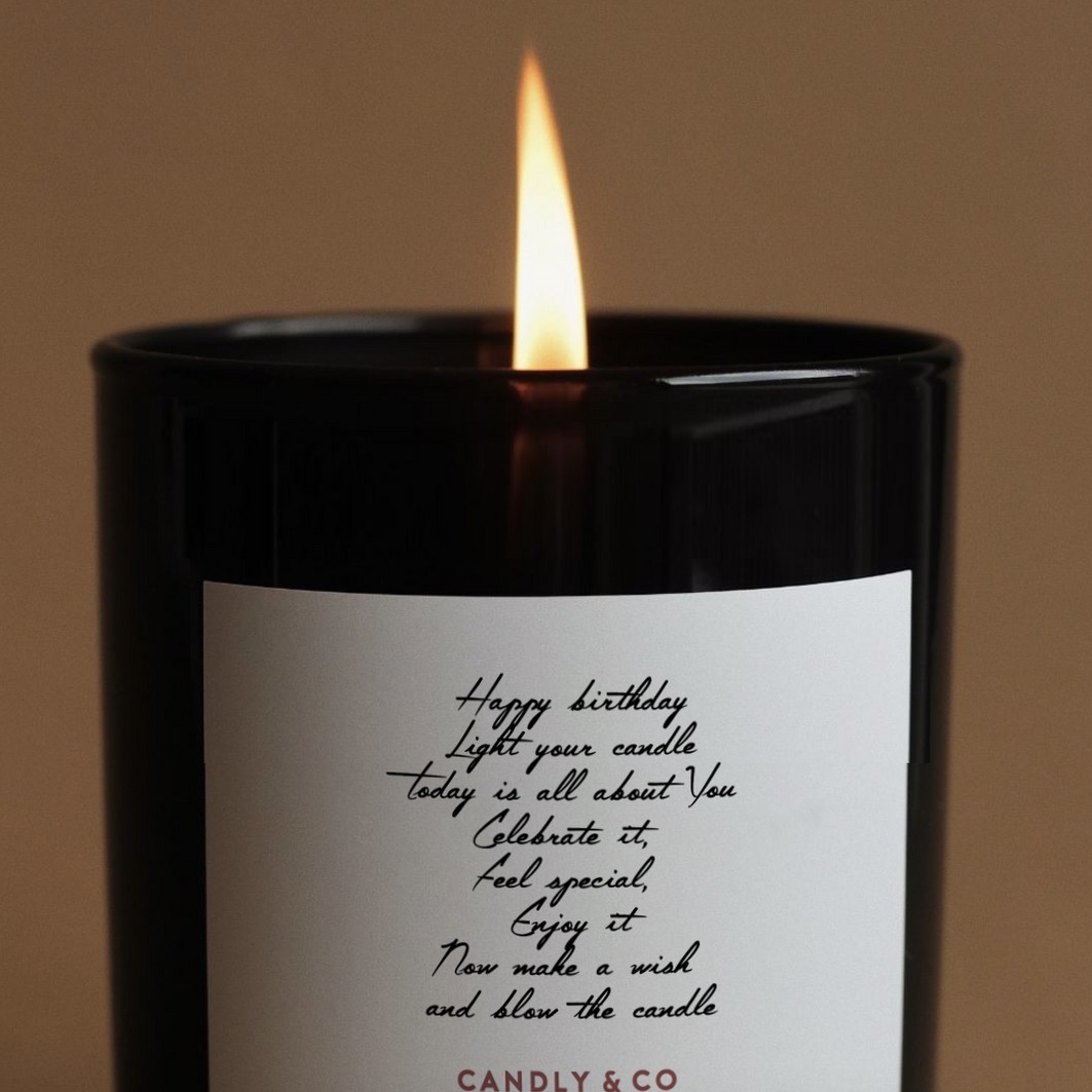 Candly&Co Bougie No.5 Happy Birthday