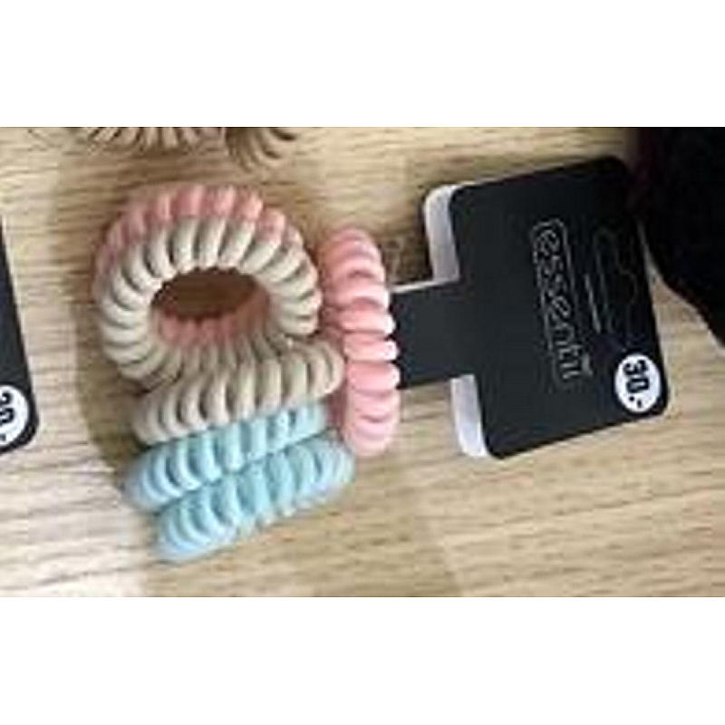 Essentii Hårband 6 st. spiral
