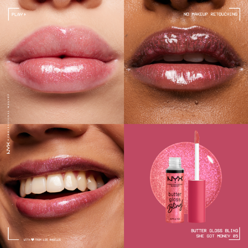 NYX Professional Makeup Butter Gloss Bling!