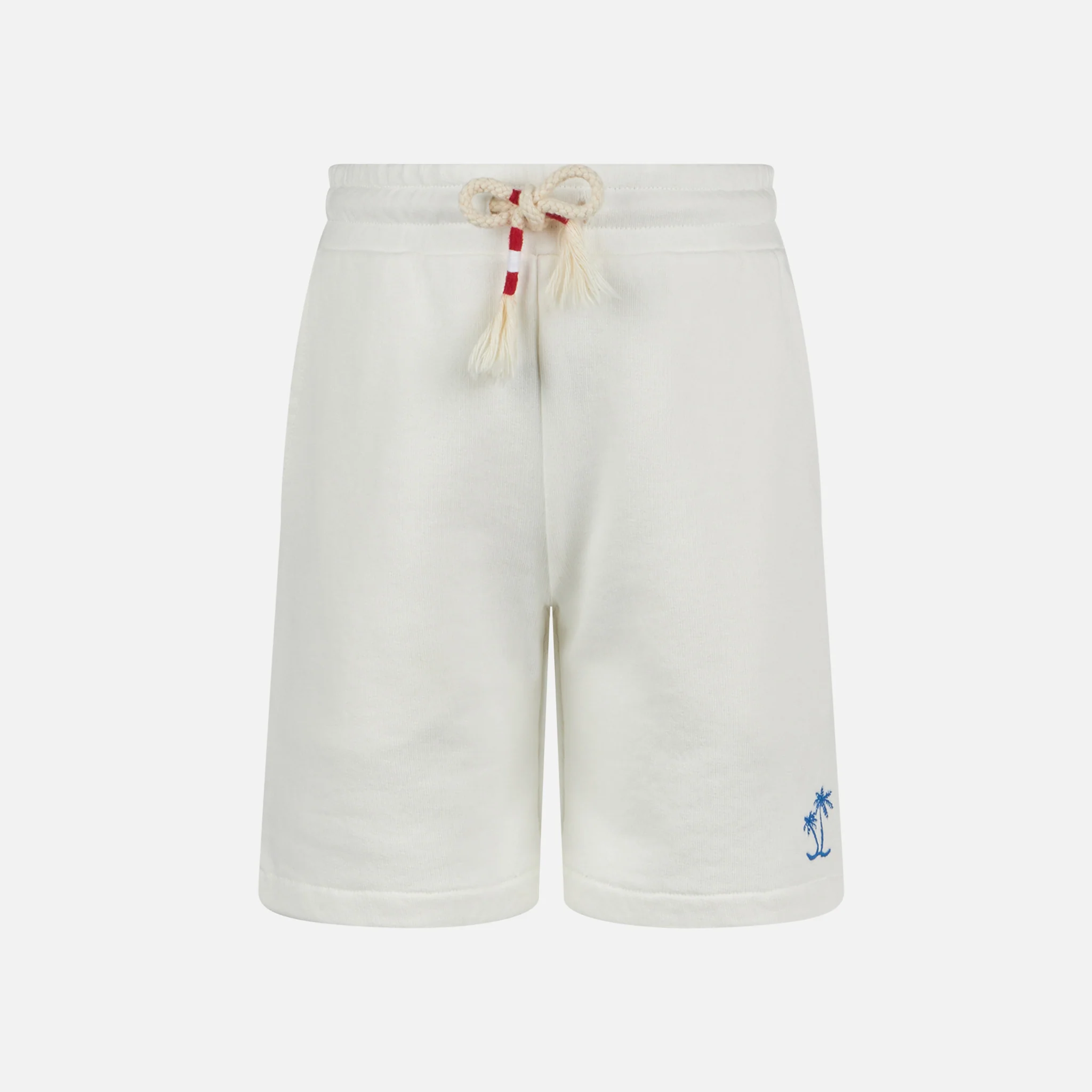Witte katoenen Bermuda-shorts voor kinderen