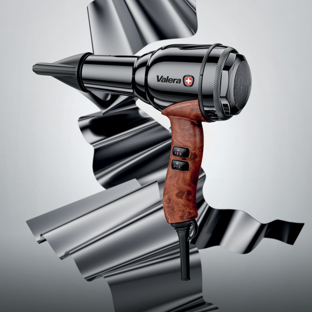 Valera Swiss Steelmaster Ανοιχτό Μαύρο Χρώμιο