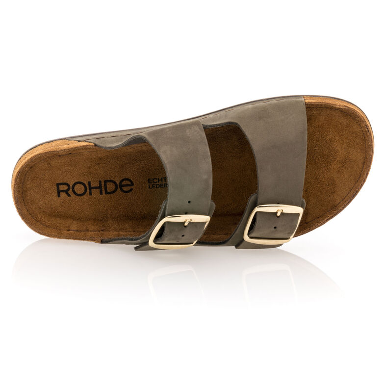 Groene sandalen/open teenschoenen voor dames