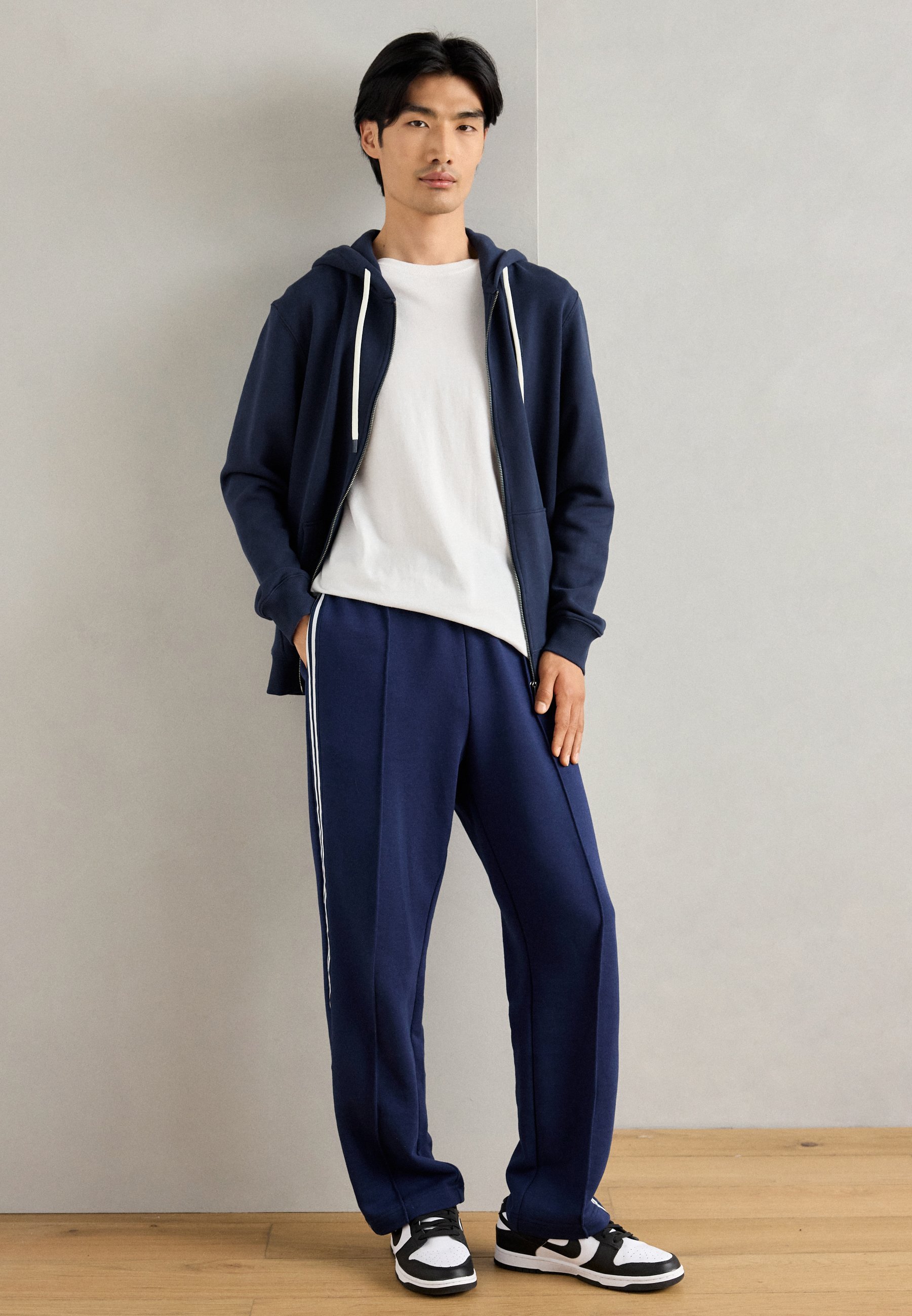 Scotch & Soda FULL ZIP LOGO HOODIE - Sweatshirt met ritssluiting - Sky Captain