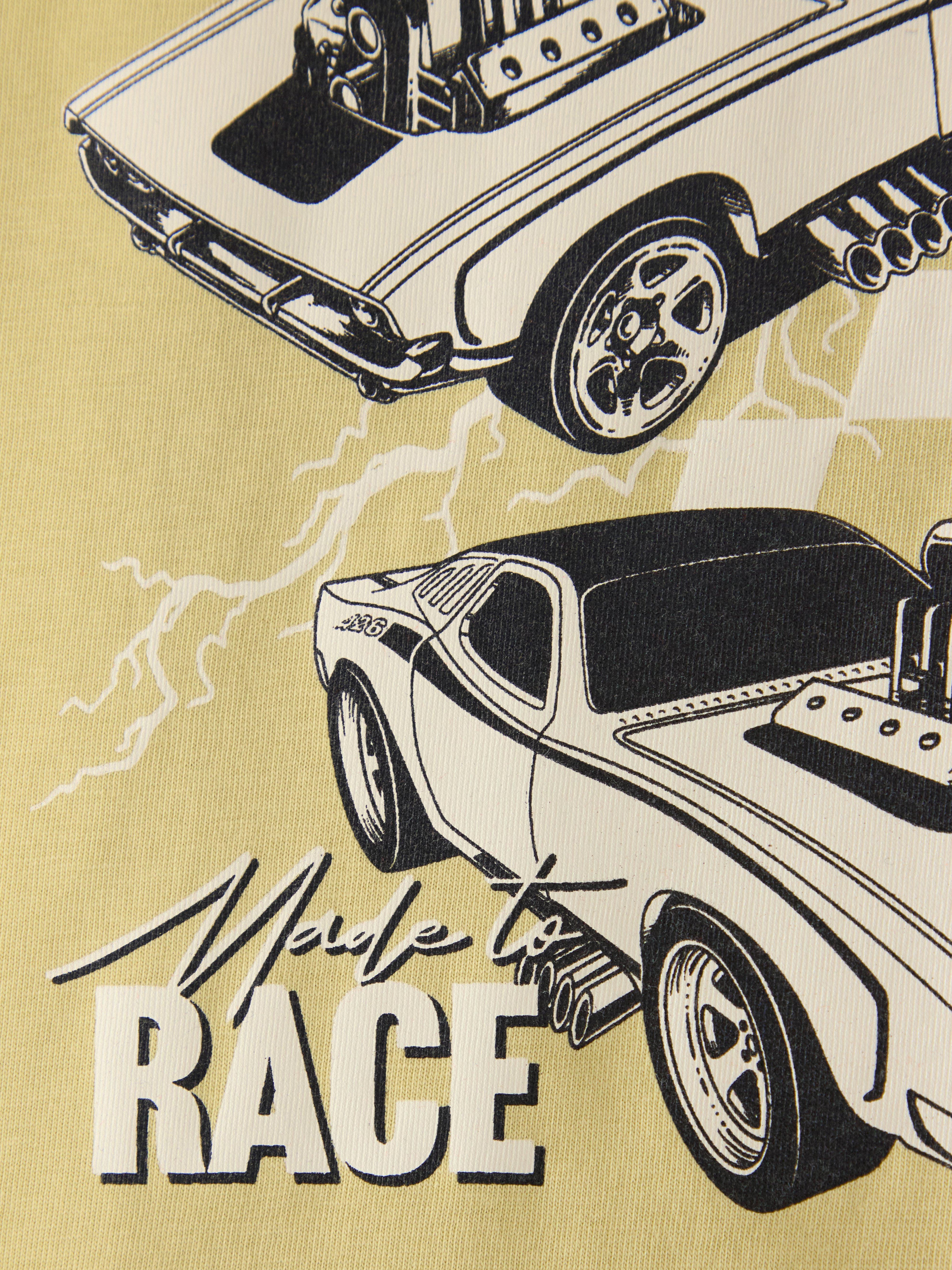 Camiseta Hot Wheels Verde Claro Acinzentado