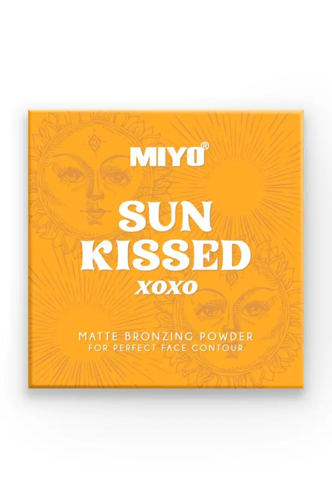 Miyo Matt Bronzing Powder Sun Bronzer do twarzy, 01 Warm Bronze
