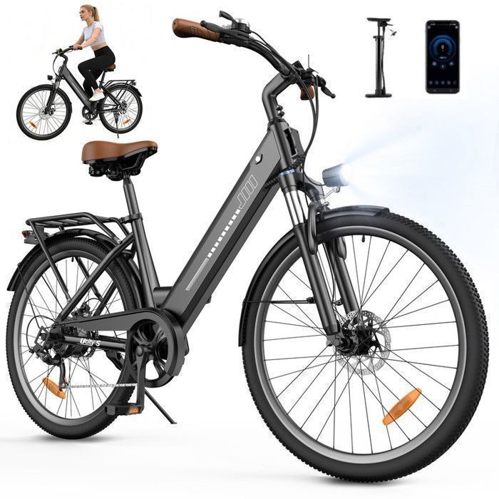 Bicicleta de montaña eléctrica para adultos AGILERIDE de 26