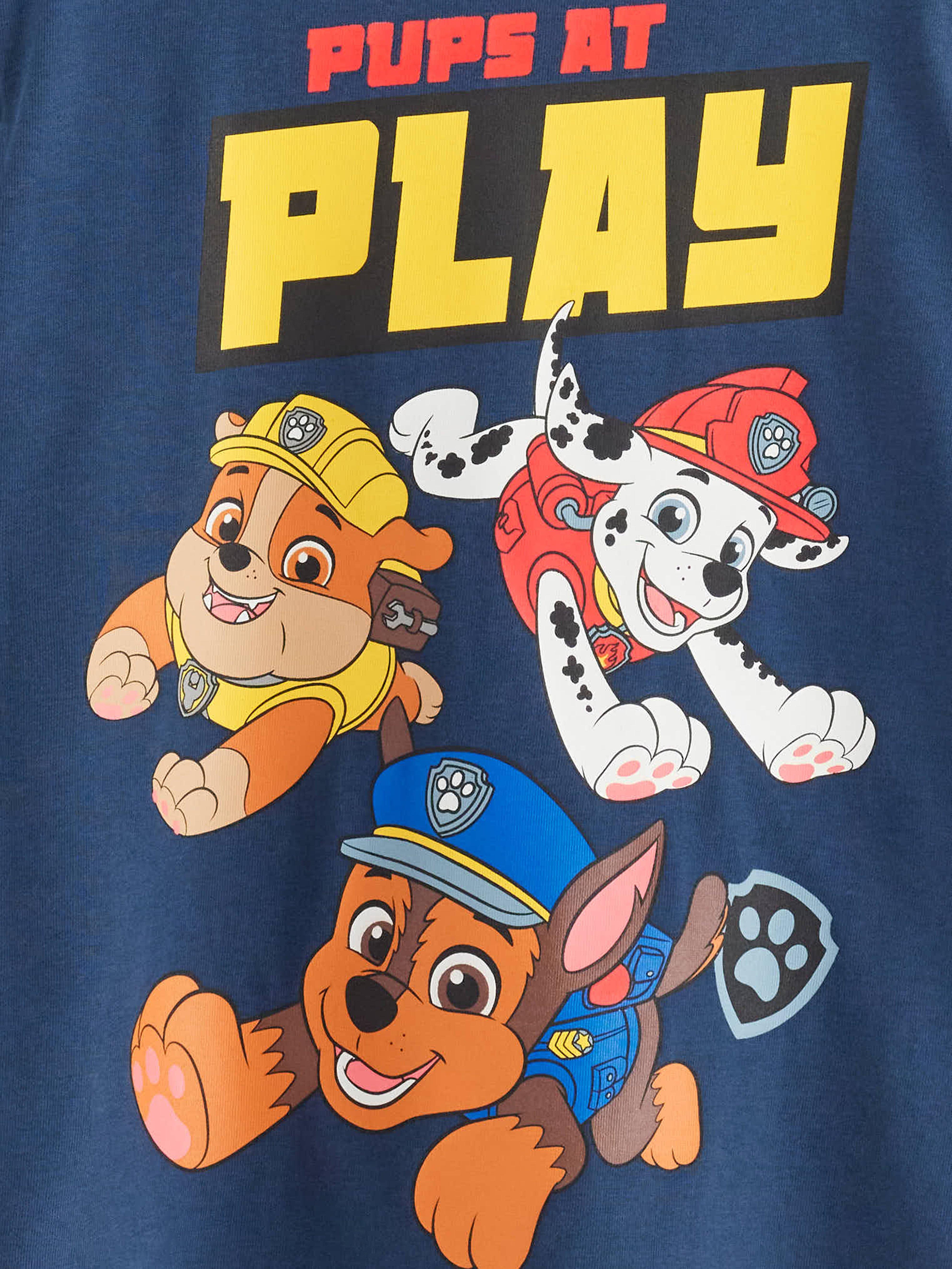 Paw Patrol langermet topp mørkeblå