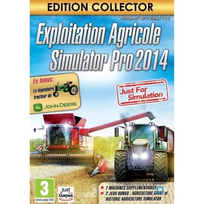 Farming Simulator - Pro 2014 - Collector's Edition - Just for Simulation - PC - DVD