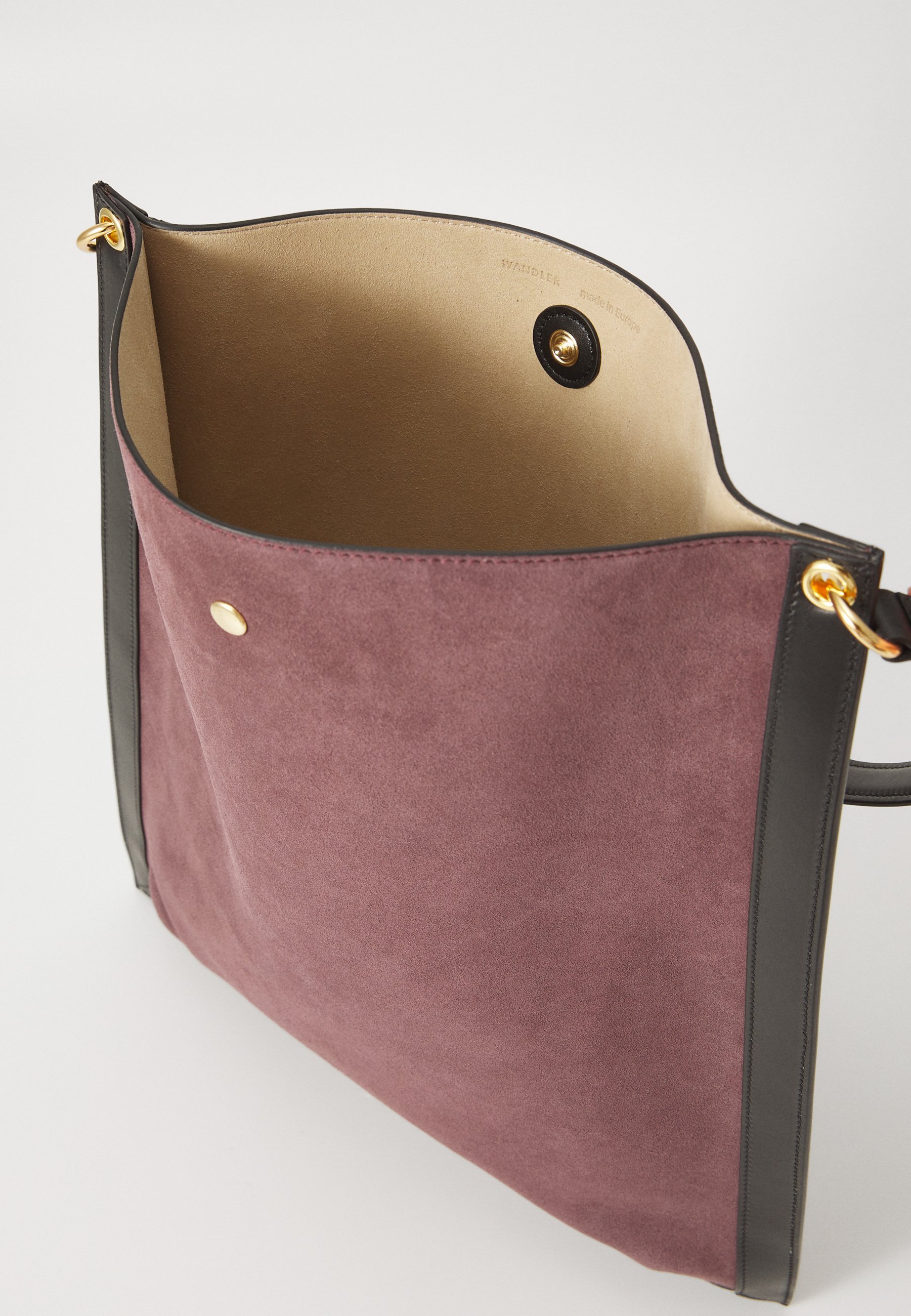 Sac cabas Wandler PENNY TOTE - raisin/noir