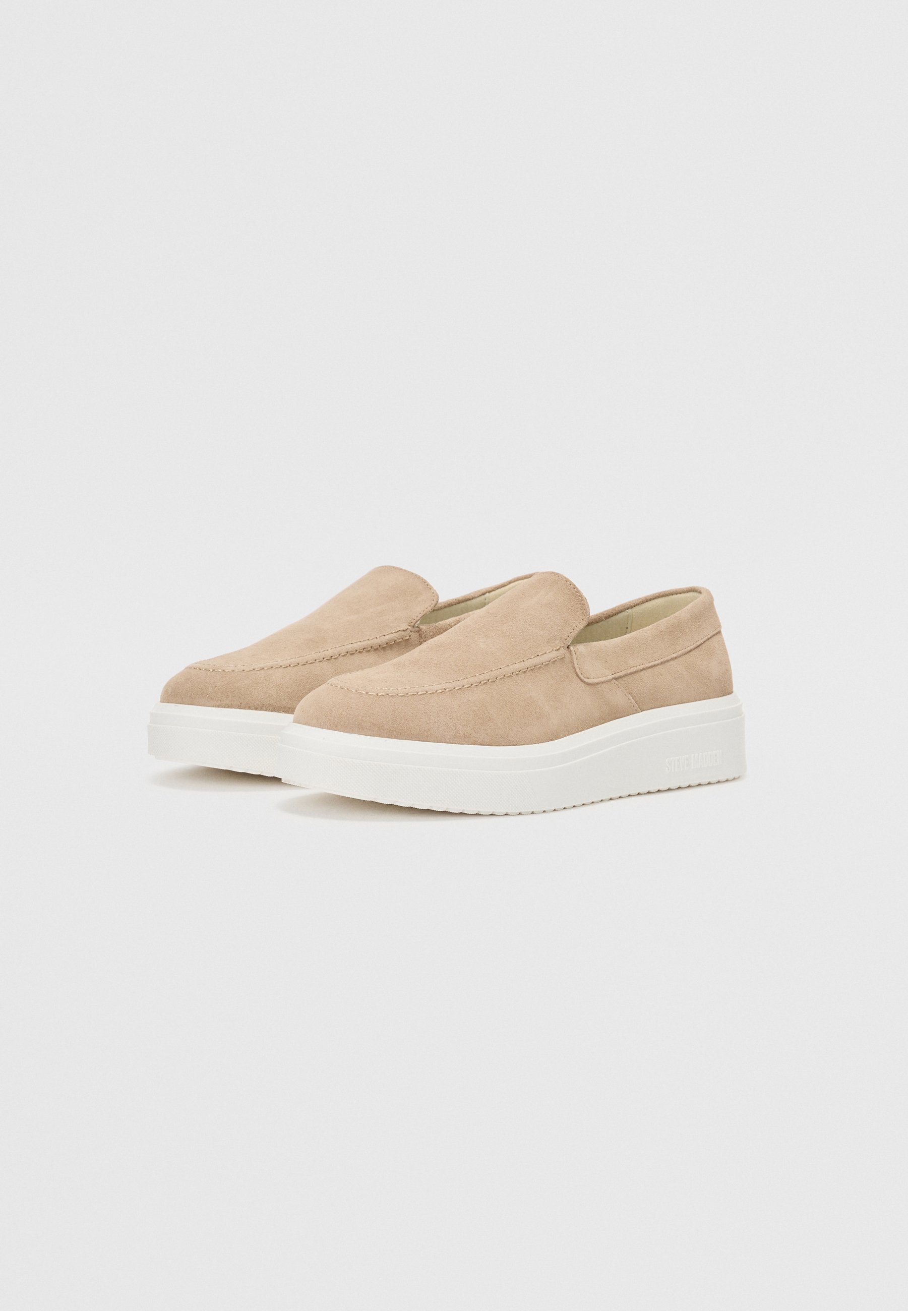 Steve Madden FLETCHER - Slip-on - mélange tortora