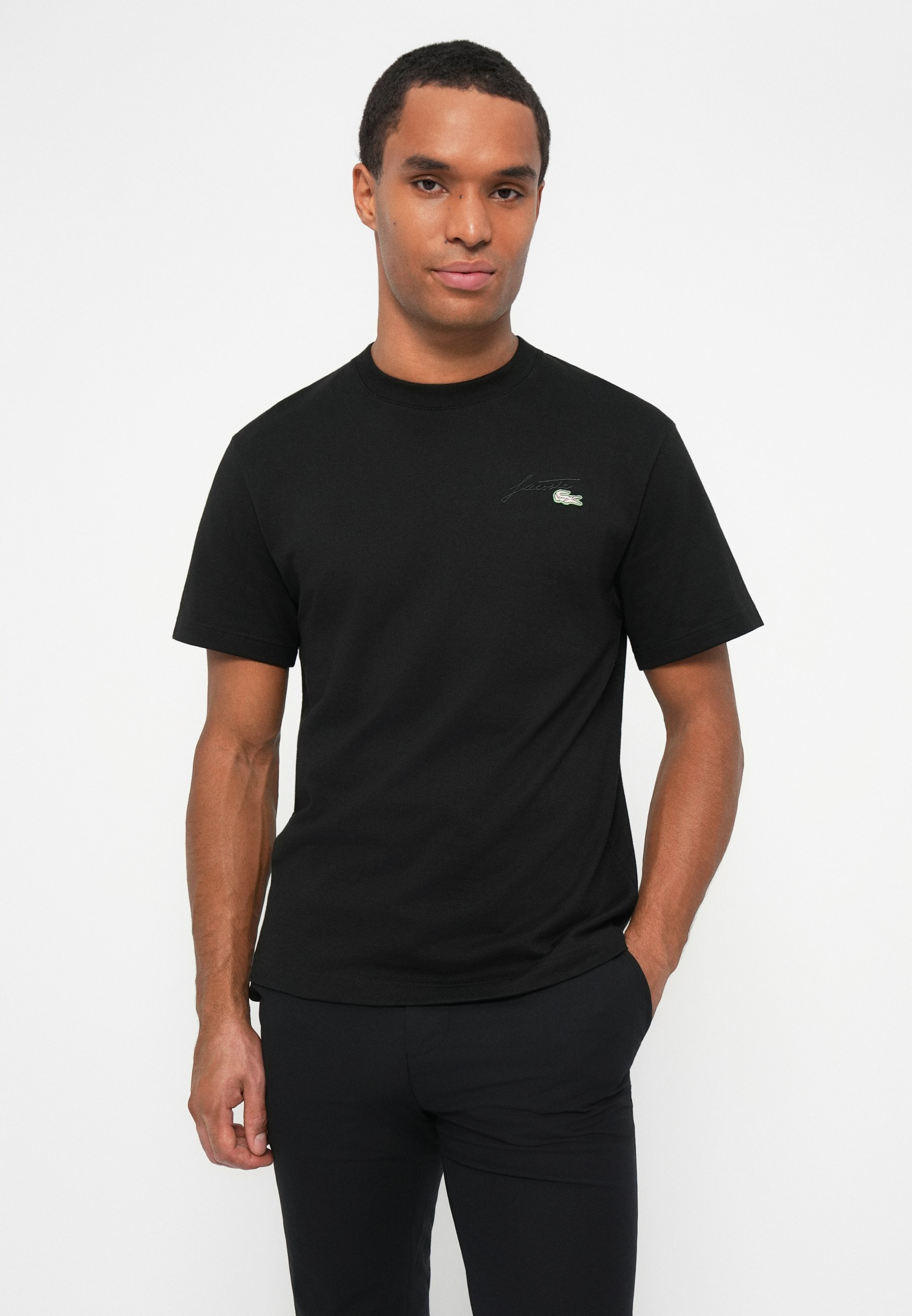 Lacoste Chinos - schwarz