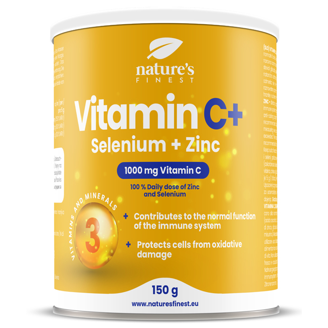 Naturens fineste zink + selen + C-vitamin