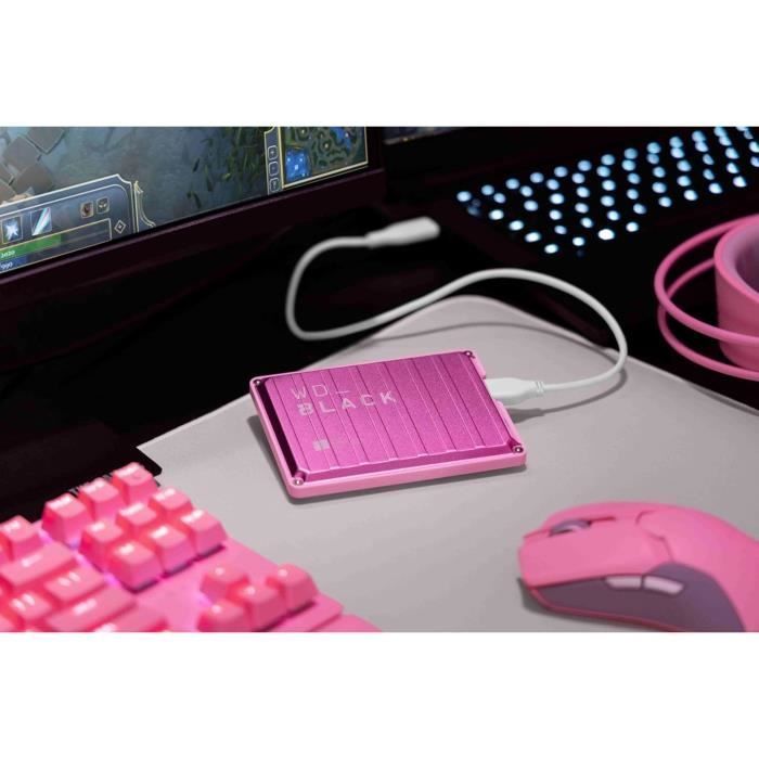 Disco rigido esterno portatile - WDBLACK - P10 - 4 TB - USB 3.0 - Compatibile con PS5 e Xbox Series X|S