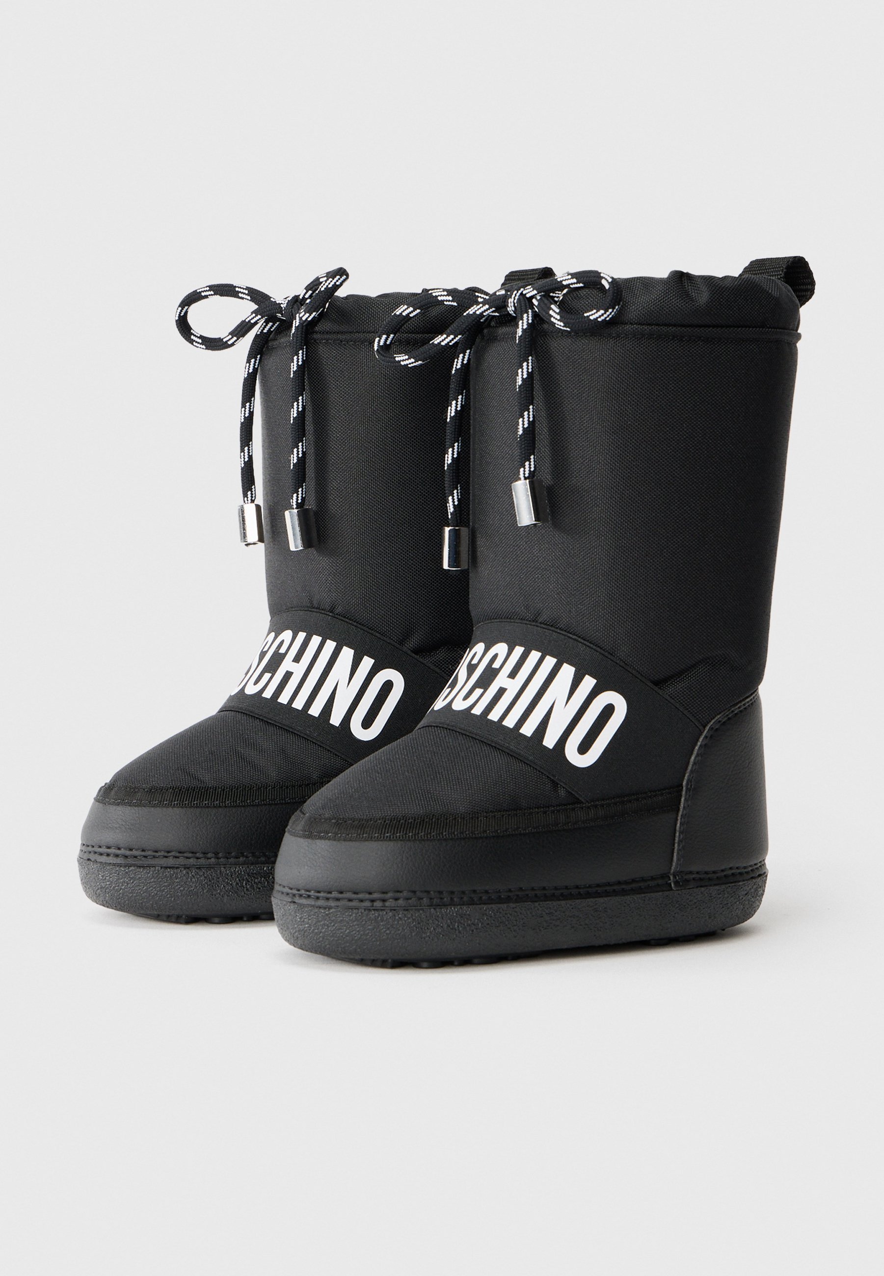 Bottes d'hiver MOSCHINO UNISEXES - noir/blanc