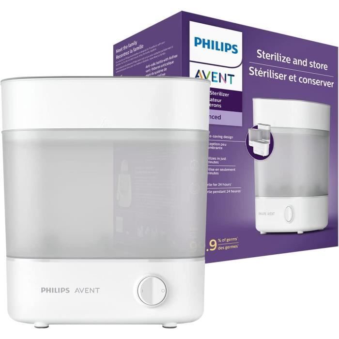 Sterilisateur Philips Avent - SCF291/00 - Compact - Electrique - Blanc