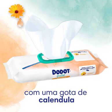 Dodot Baby Aqua Pure Calendula -pyyhkeet 3 x 44 kpl