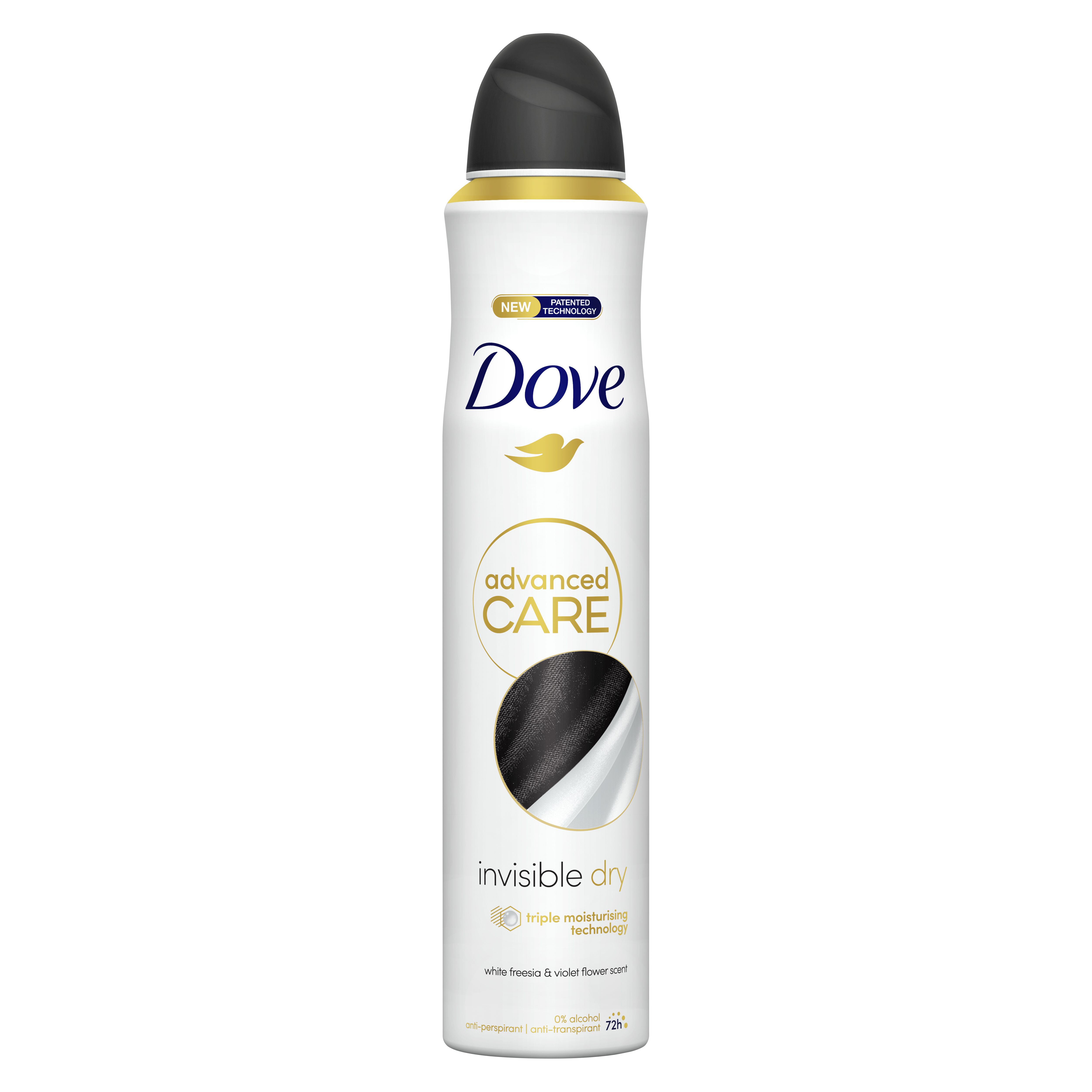 „Advanced Care Invisible Dry“ purškiamas antiperspirantas-dezodorantas Purškiami dezodorantai