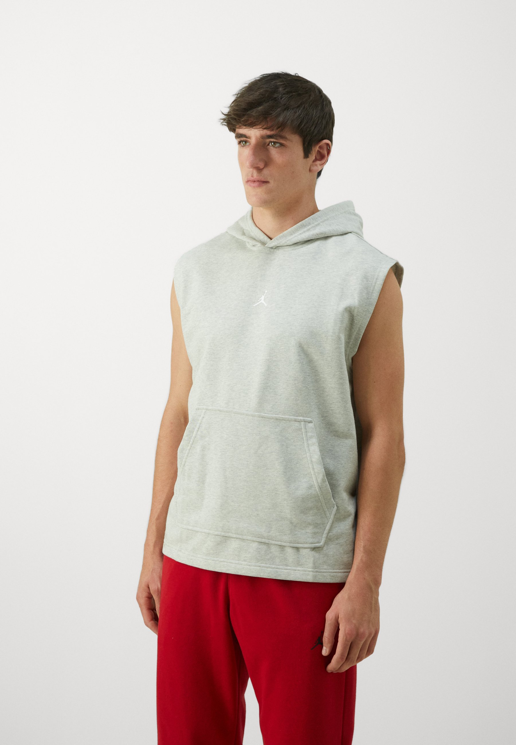 Moletom sem mangas Jordan Sport Crossover - Moletom - cinza mesclado/branco
