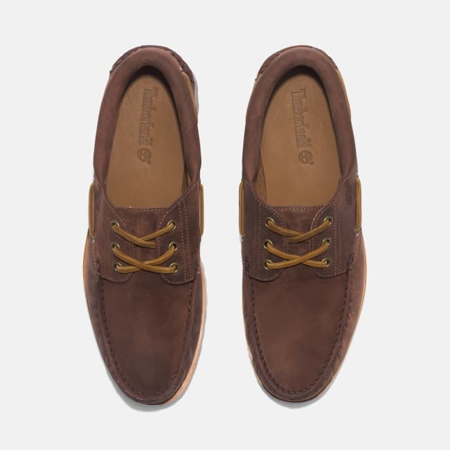 Scarpa da Barca Timberland® Authentic Handsewn                da Uomo in marrone