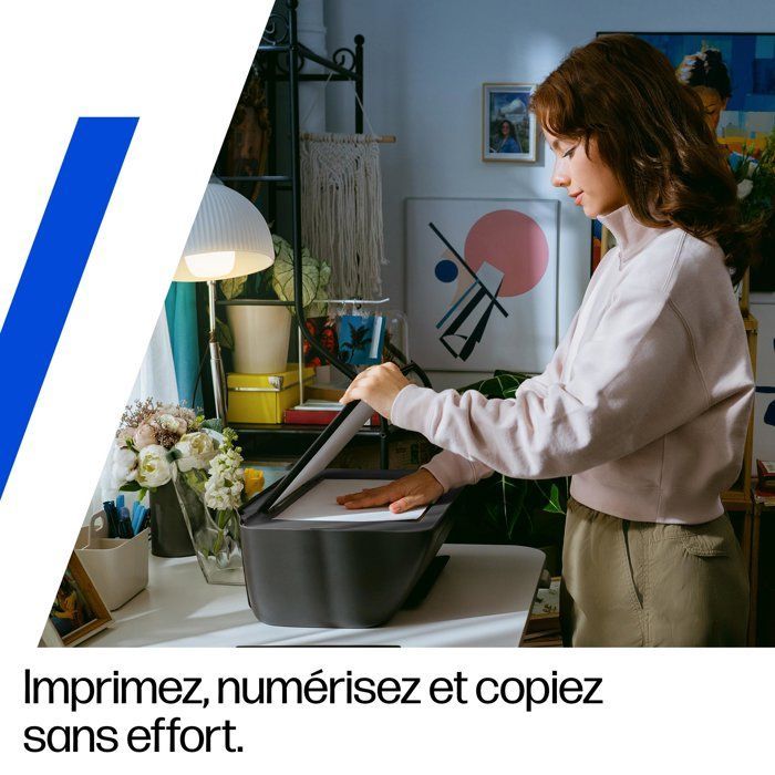 Imprimante tout-en-un HP DeskJet 2910 jet d'encre couleur - 3 mois d'Instant ink inclus avec HP+