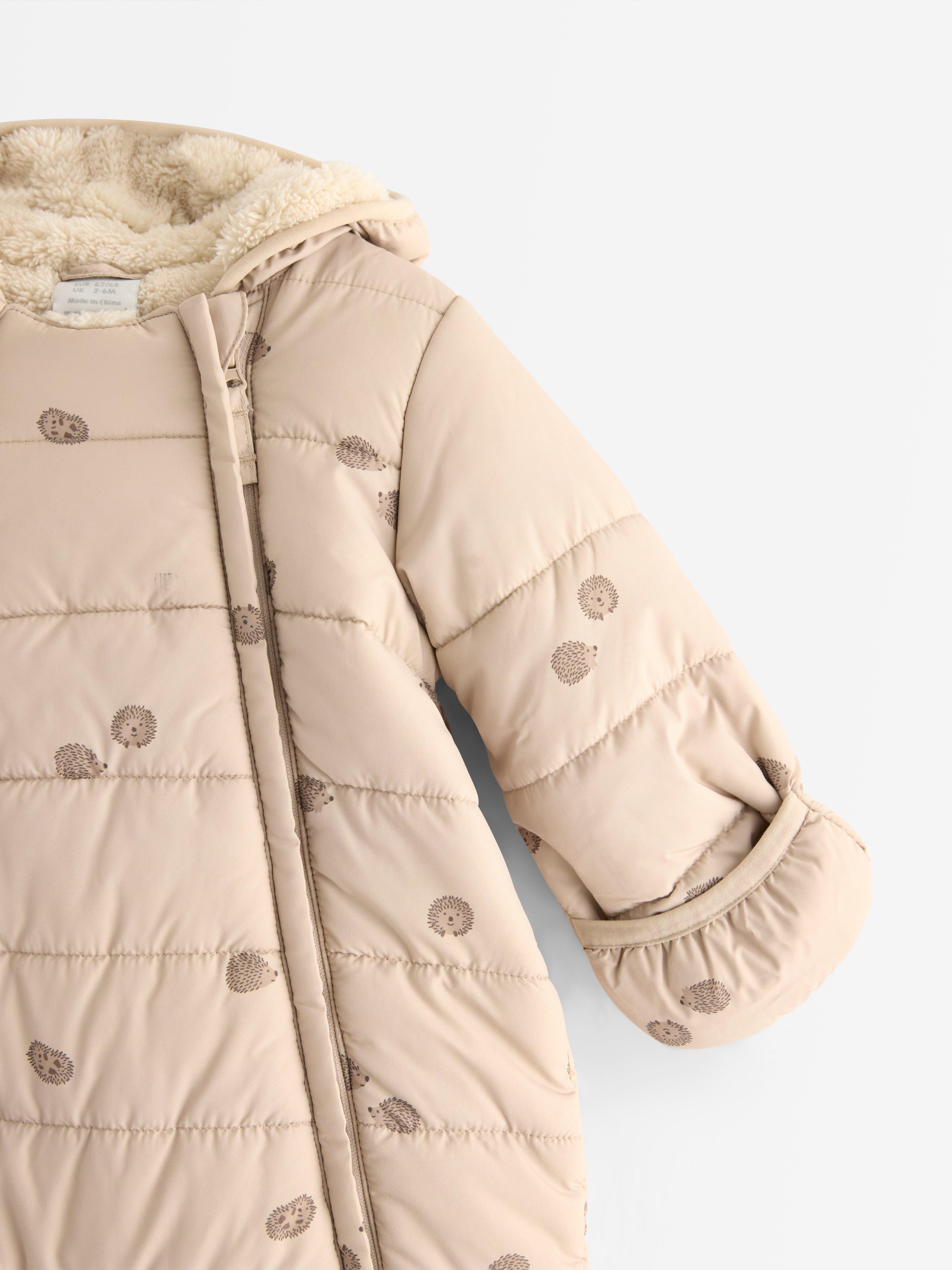 Vadderad en general Beige claro