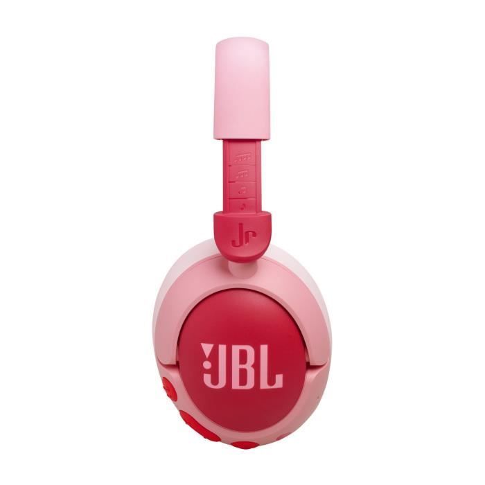 Auriculares inalámbricos JBL JR470NC - Bluetooth - Cancelación activa de ruido - Rosa