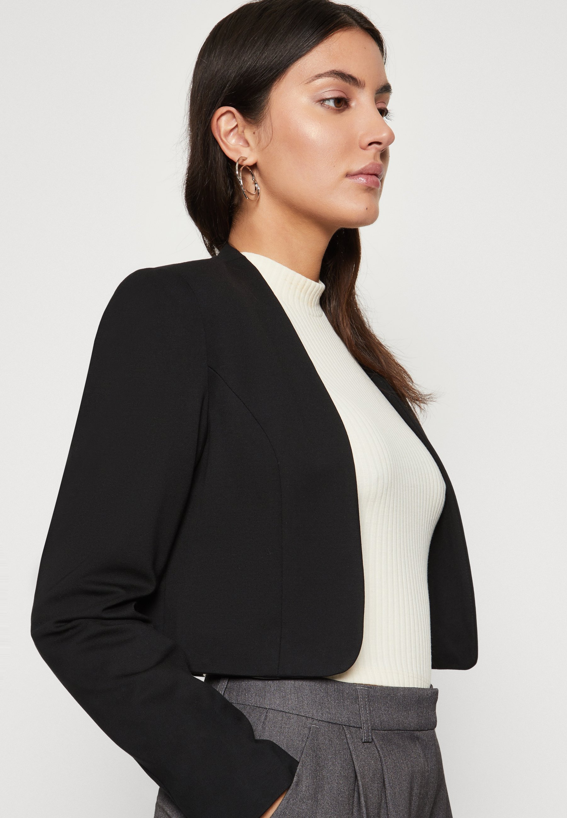 SOLO SU LPPOPTRASH LIFE BOLERO - Blazer - nero