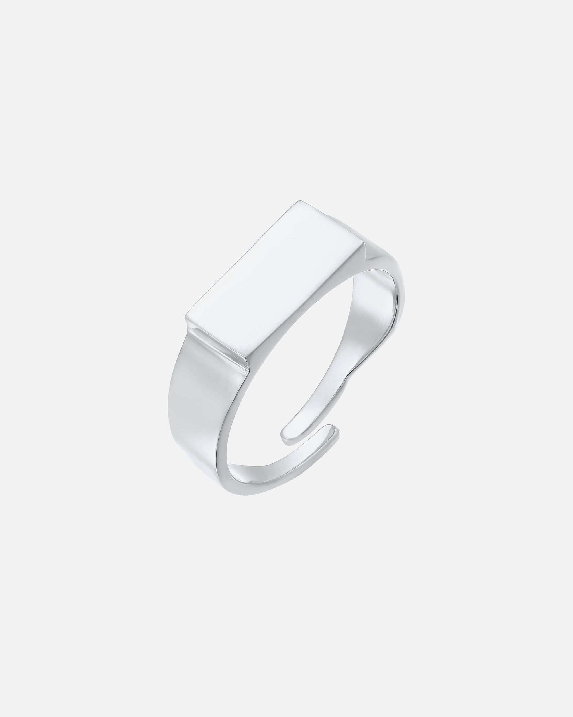 Elli Femmes Sceau Géo Ouvert Réglable en argent sterling 925