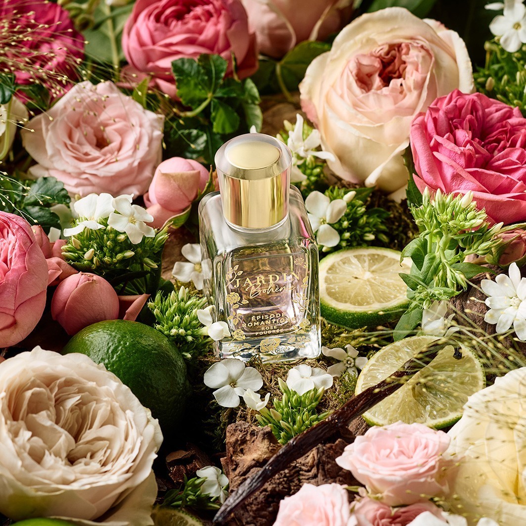 Jardin Bohème Eau de Parfum Fine Fragrances Romantic Episode puderasta ruža – 50 ml