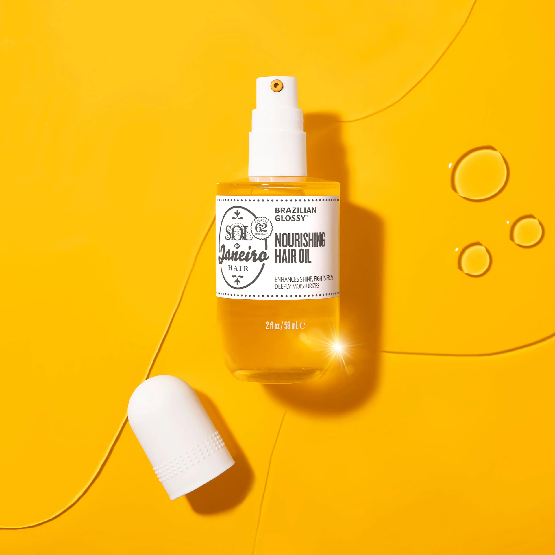 Brazilian Glossy™ hranjivo ulje za kosu 60 ml - Sol de Janeiro