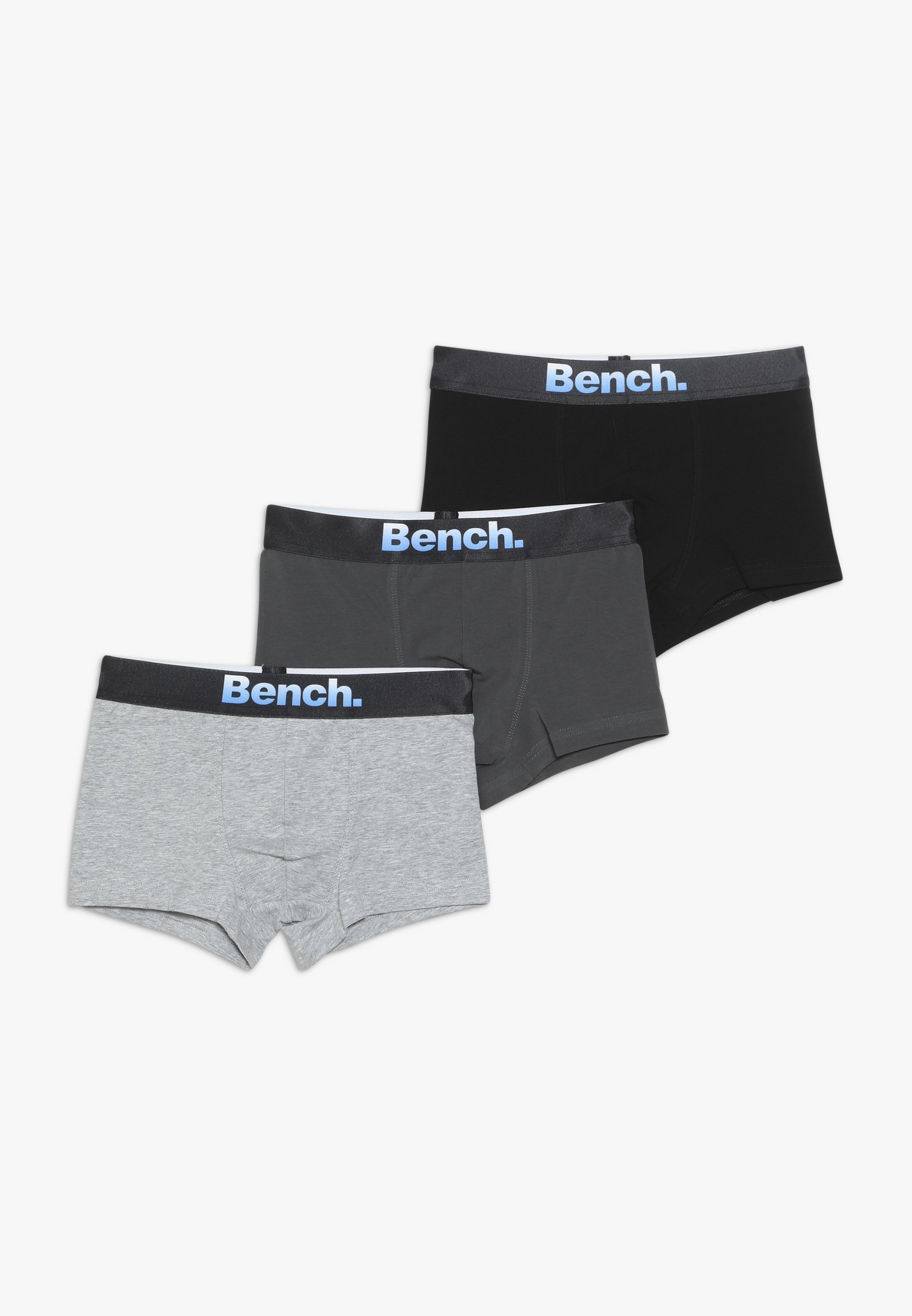 Bench BOXER 3-PACK - Broeken - antraciet/grijs/zwart