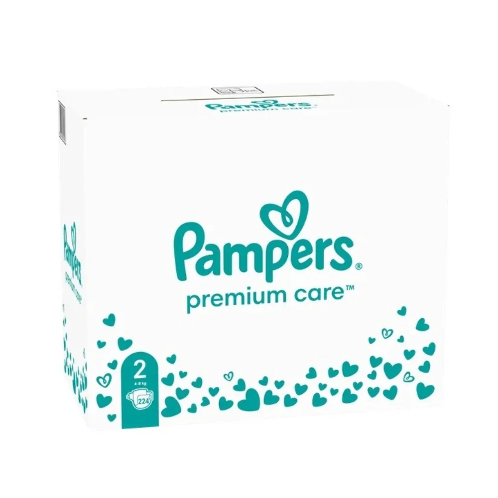 PAMPERS Pampers Premium Care 2 x 224 kJ 4-8 kg