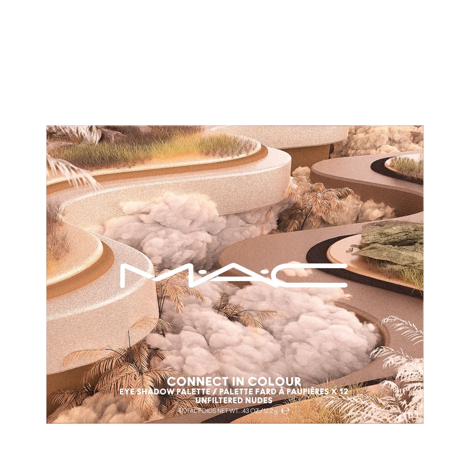 Ombretti Connect In Colour Eye Shadow Palette: Unfiltered Nudes - Palette occhi, Ombretto compatto
