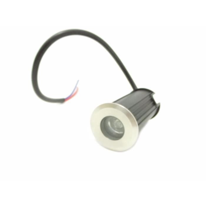 Foco LED empotrable para exteriores - Silumen - Blanco neutro 4200k - 5500k - 1W - IP68 45°