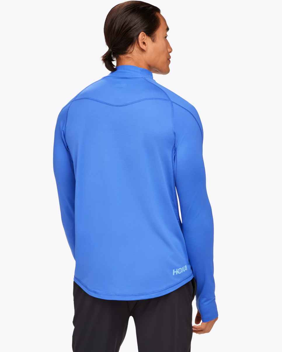 HOKA Laagjes voor koud weer. Schitterend blauw.