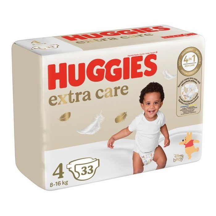 HUGGIES Extra Care vel. 4 (33 ks)
