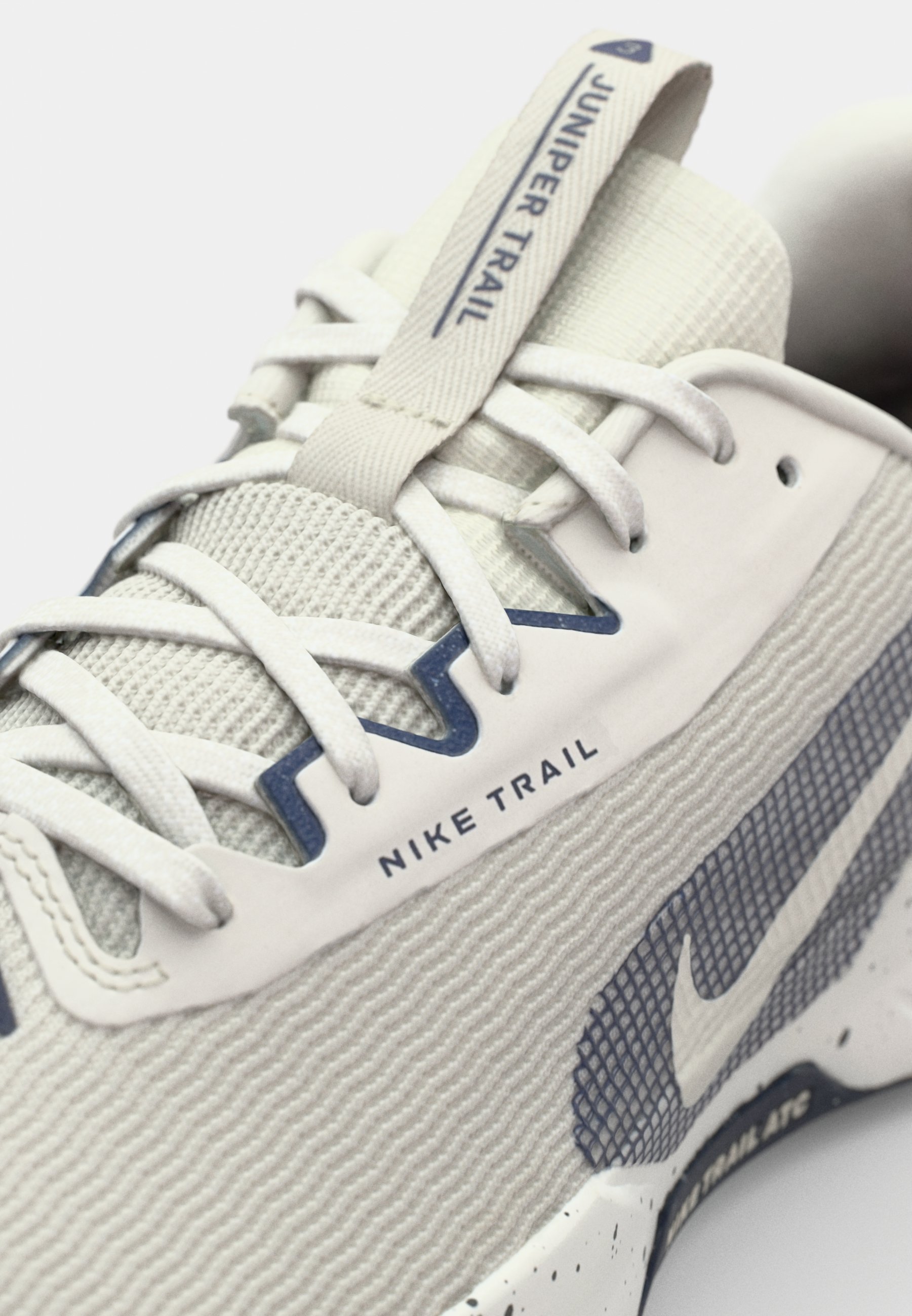 Nike Performance JUNIPER 3 - Matkajooksujalatsid - helepruunid/kesköösinised/valged