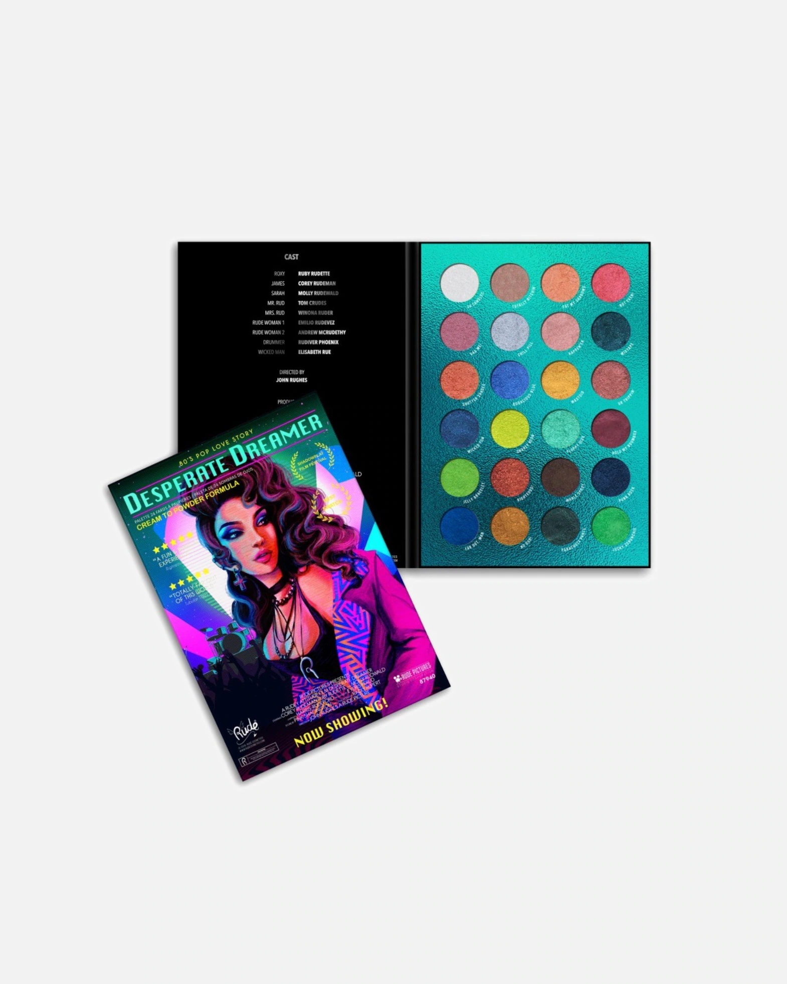 Rude Cosmetics DESPERATE DREAMER 24 Eyeshadow Palette