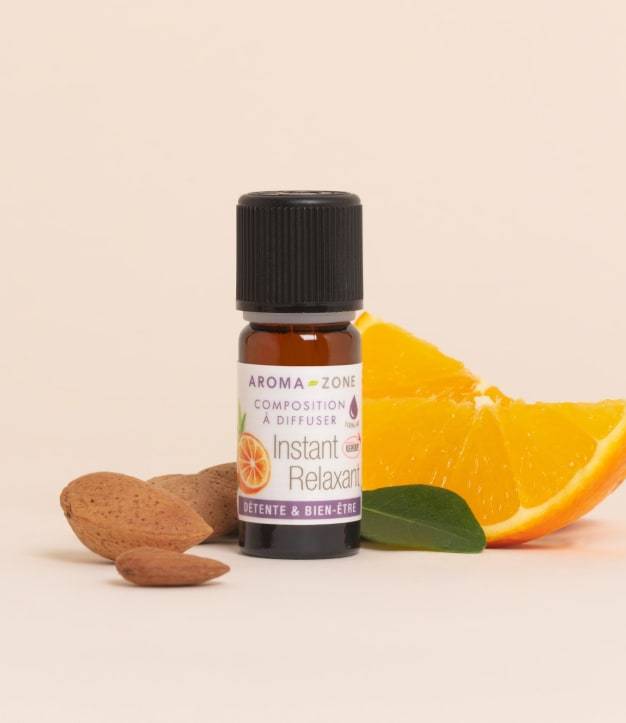 Samenstelling van essentiële oliën voor een Instant Relaxing diffuser van 10 ml.