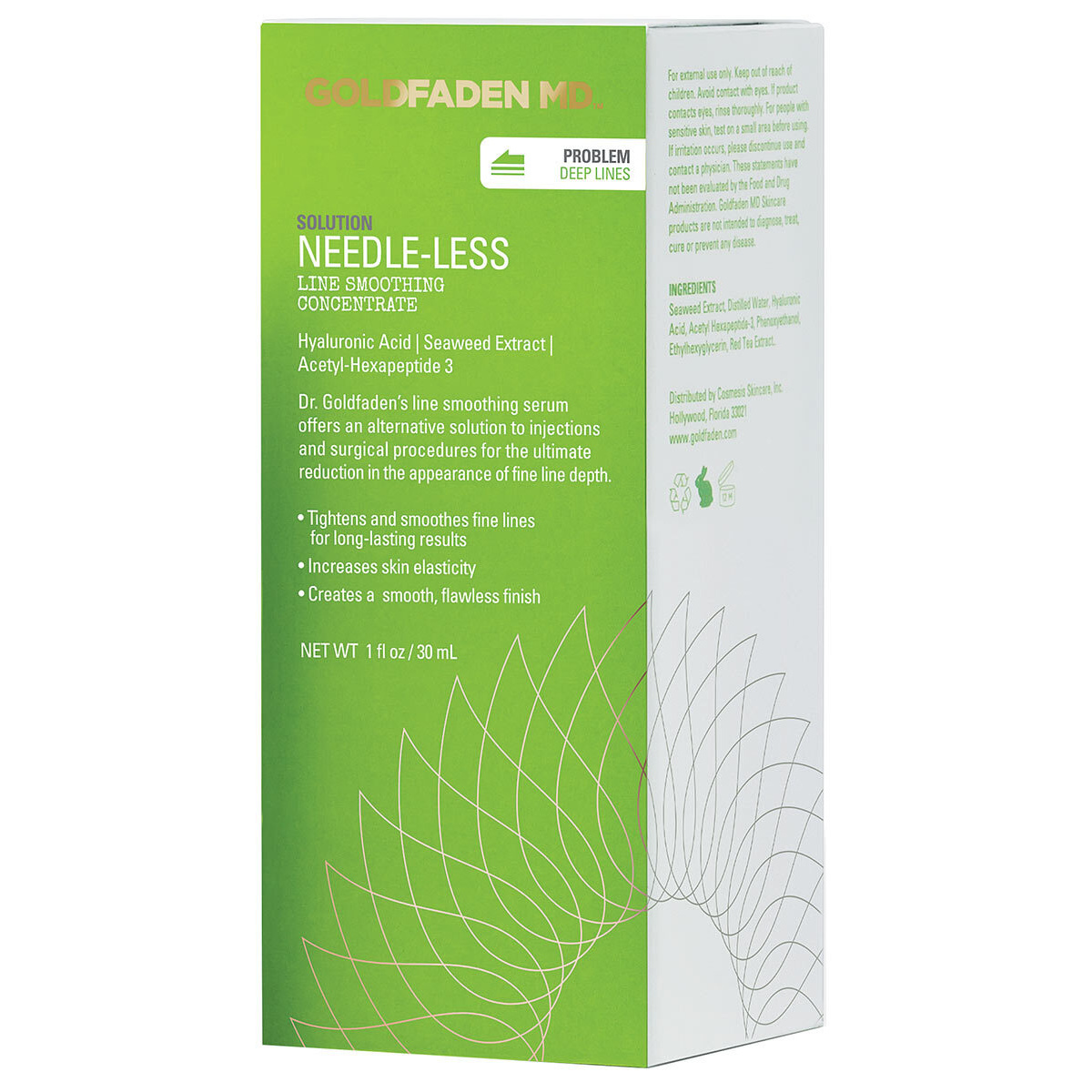 Goldfaden Serum protiv starenja bez igala – Koncentrat za zaglađivanje bora – 30 ml